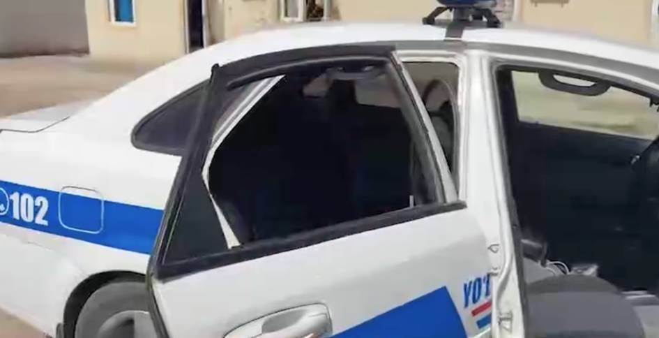 Қашқадарёда ЙПХ машинаси ойнасини синдирган ҳайдовчи 13 суткага қамалди